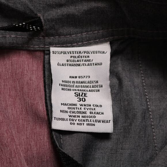 O'Neill Reserve Hybrid Water Shorts Port Red Stretch Swim Trunks Size 30 - Picture 9 of 12